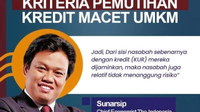 Pengamat Minta Pemerintah Rinci Proses Pemutihan Kredit UMKM